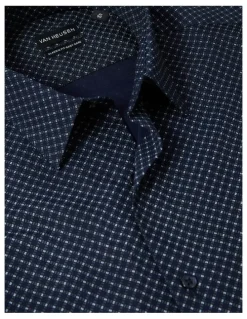 Van Heusen Multi Colour Check Shirt in Navy