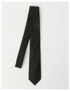 Van Heusen Plain Tie in Black