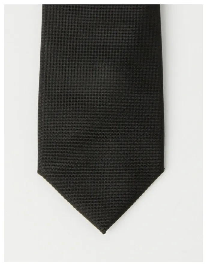 Van Heusen Plain Tie in Black