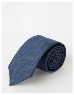 Van Heusen Plain Tie in Navy