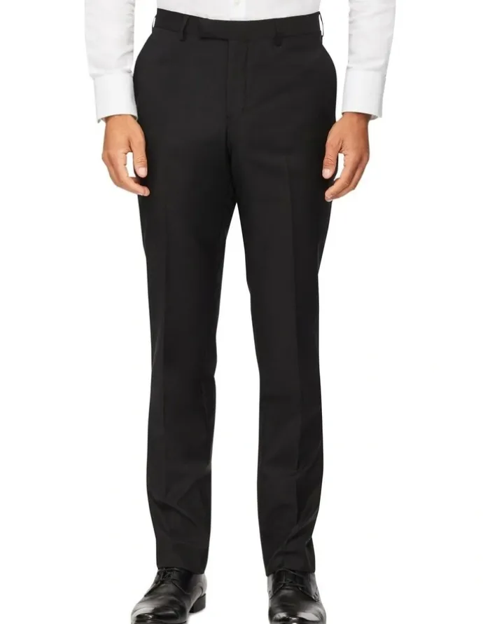 Van Heusen Slim Dinner Suit Pant in Black