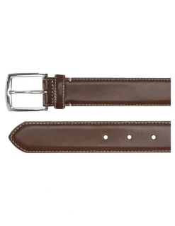 Van Heusen Stitched Edge Pin Buckle Belt