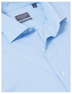 Van Heusen Tailored Long Sleeve Stripe Shirt in Sky