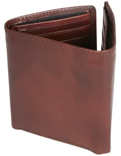 Van Heusen Trifold Tan Wallet in Tan