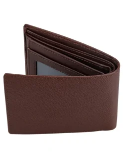 Van Heusen Tri-Fold Wallet with Coin Purse in Dark Tan
