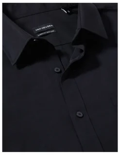 Van Heusen Cotton Long Sleeve Business Shirt in Black