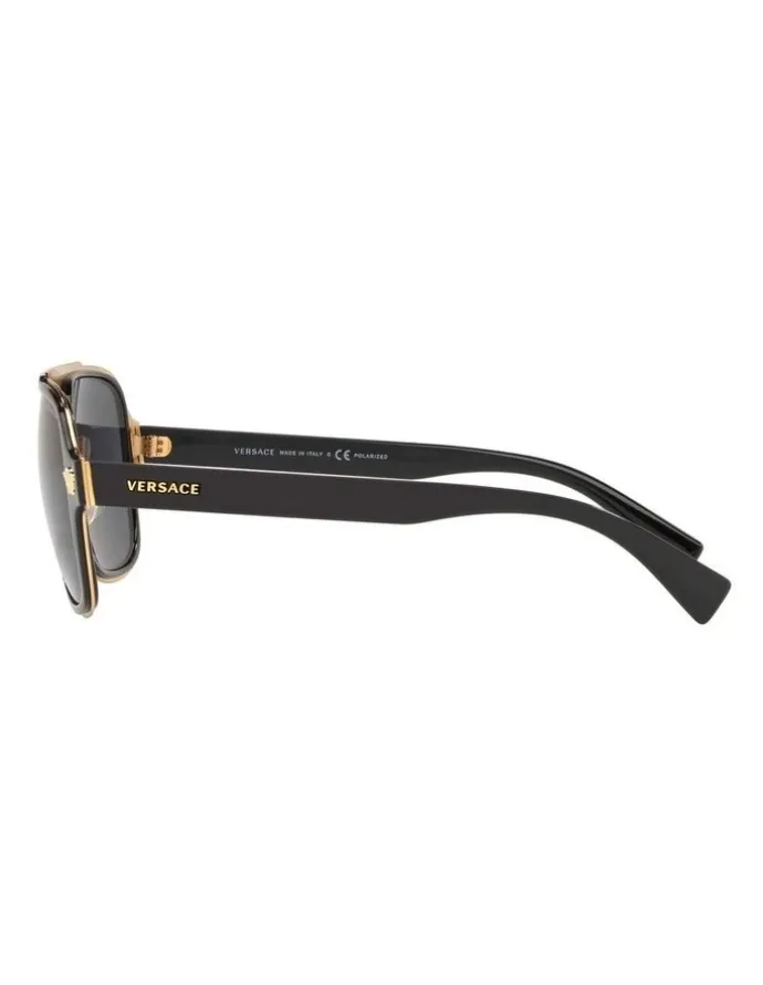 Versace VE2199 Black Polarised Sunglasses