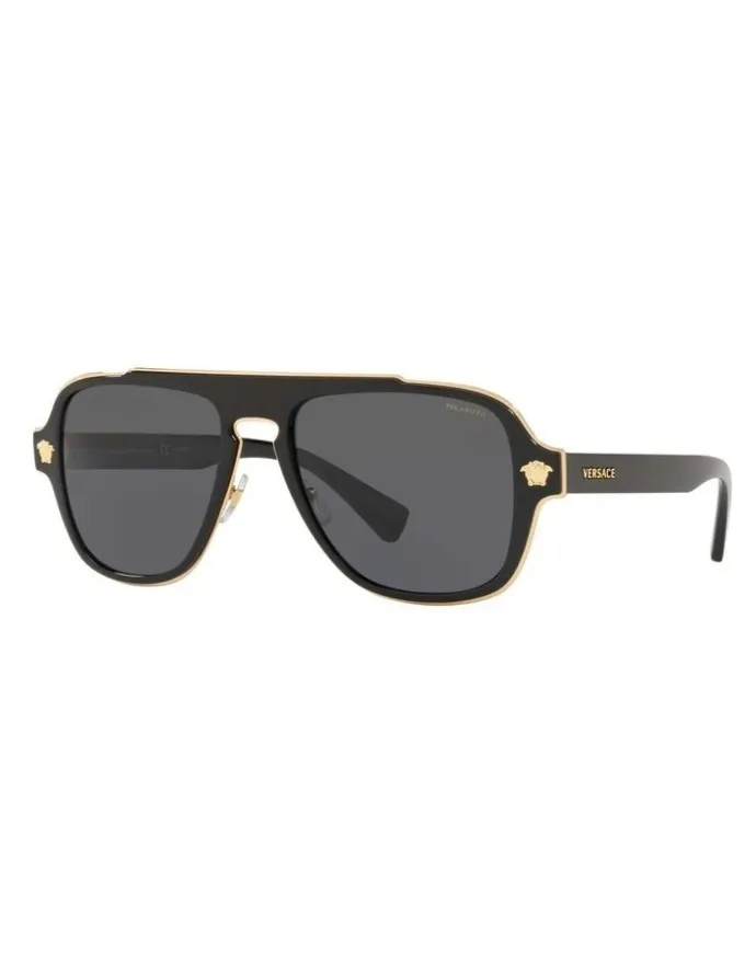 Versace VE2199 Black Polarised Sunglasses