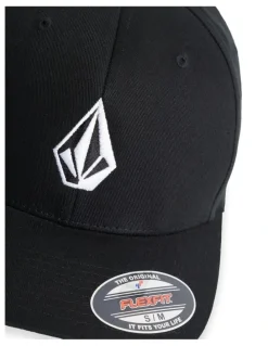 Volcom Full Stone Flexfit Cap Black