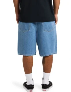 Volcom Billow 2 Denim Shorts 22 in Blue