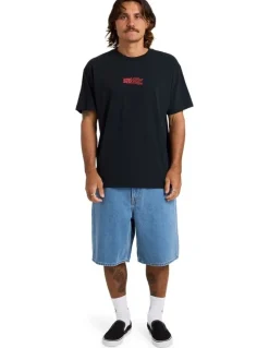 Volcom Billow 2 Denim Shorts 22 in Blue