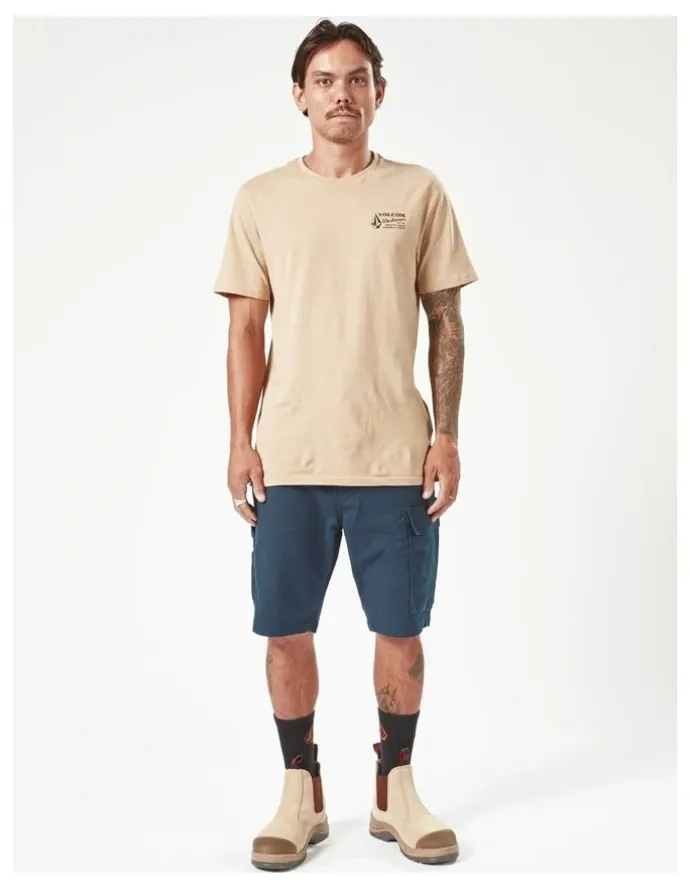 Volcom Caliper Work Shorts 20 Inch in Blue
