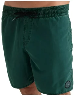 Volcom Center Trunk 17 Inch Boardshorts in Green