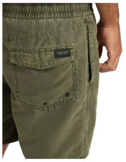 Volcom Center 17 Trunk in Green