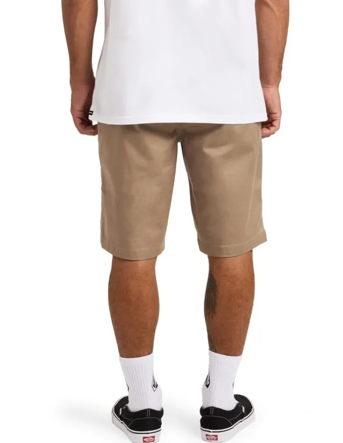 Volcom Frickin Modern Shorts in Beige