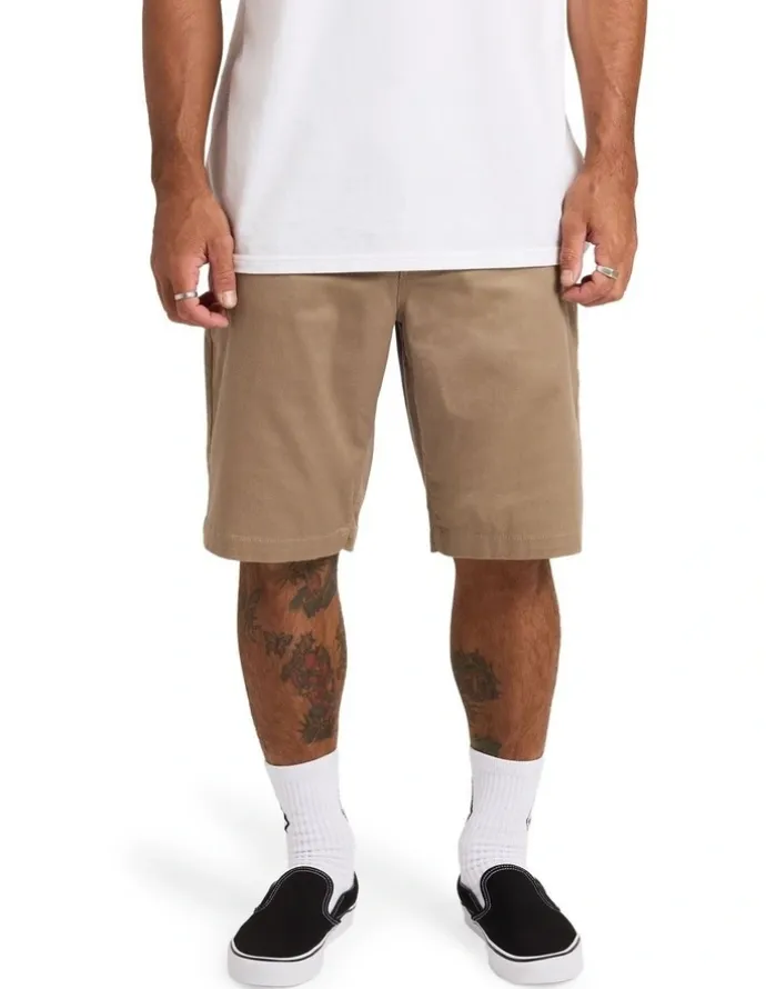 Volcom Frickin Modern Shorts in Beige
