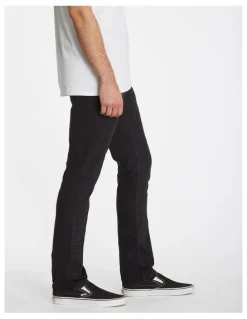 Volcom Vorta Denim Jeans in Black