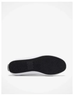 Volley Deuce Leather Sneakers in White