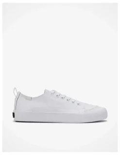 Volley Deuce Leather Sneakers in White