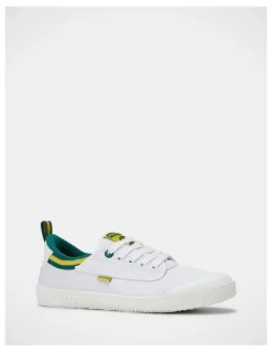 Volley Heritage Low Canvas Sneakers in White