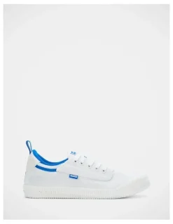 Volley Heritage Low Canvas Sneakers in White