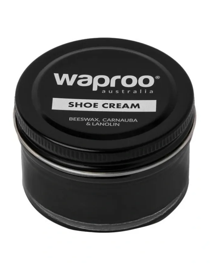 Waproo Platinum Shoe Cream 50ml Black