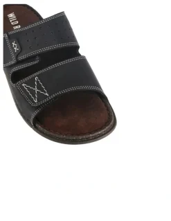Wild Rhino Reef Sandal in Black