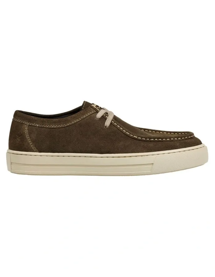 Windsor Smith Bronson Shoes in Tobacco Suede