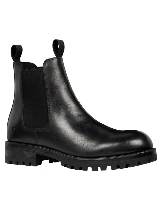 Windsor Smith Walker Boots in Black Leather