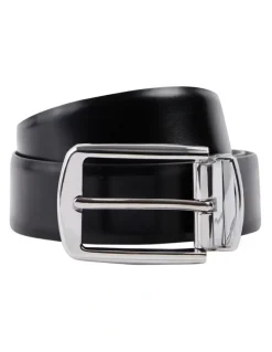 yd. Alfie Textured Belt in Choc/Black