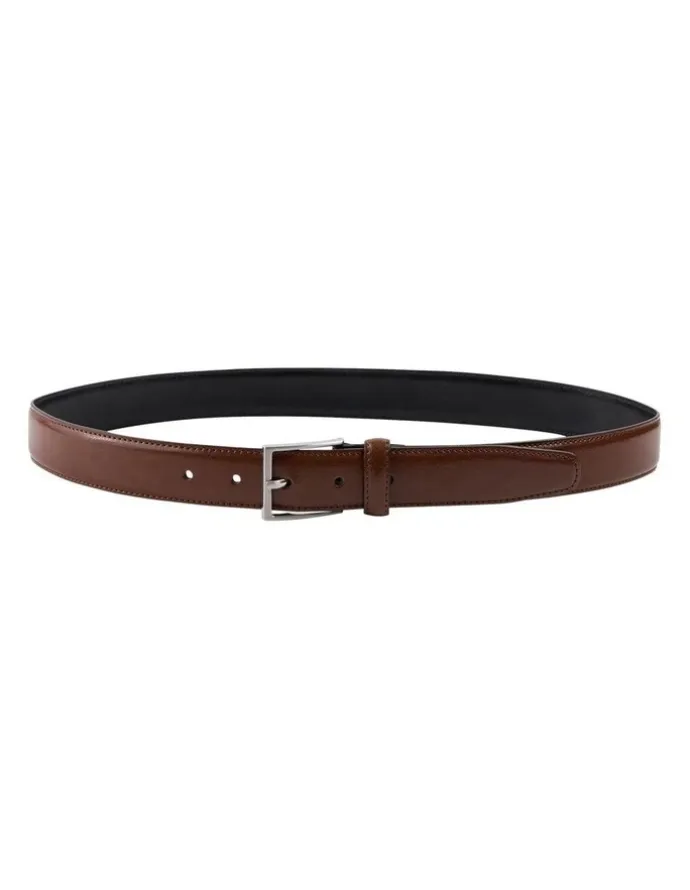 yd. Bobbi Leather Belt in Tan