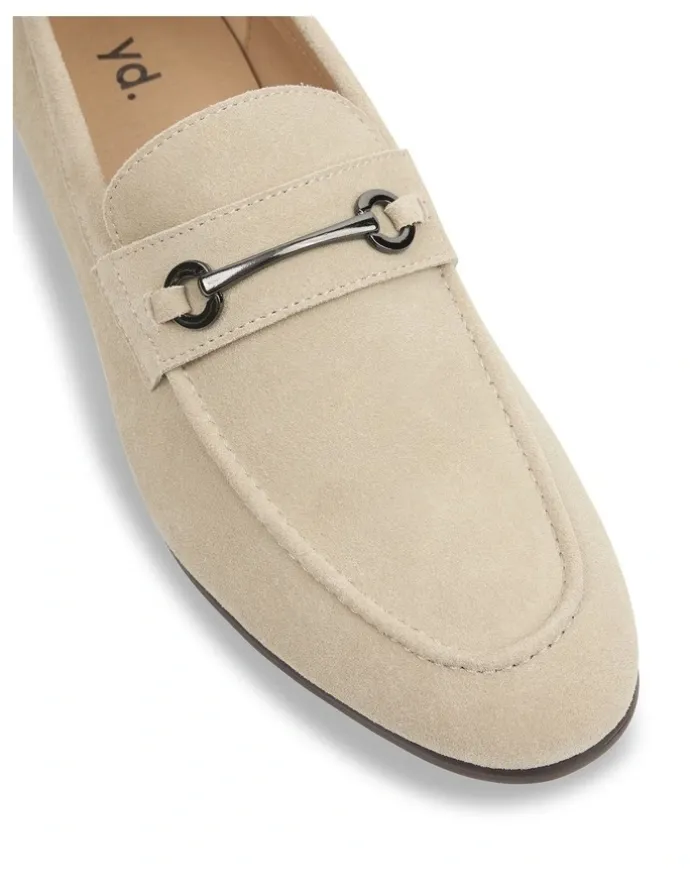 yd. Cory Suede Loafer in Natural