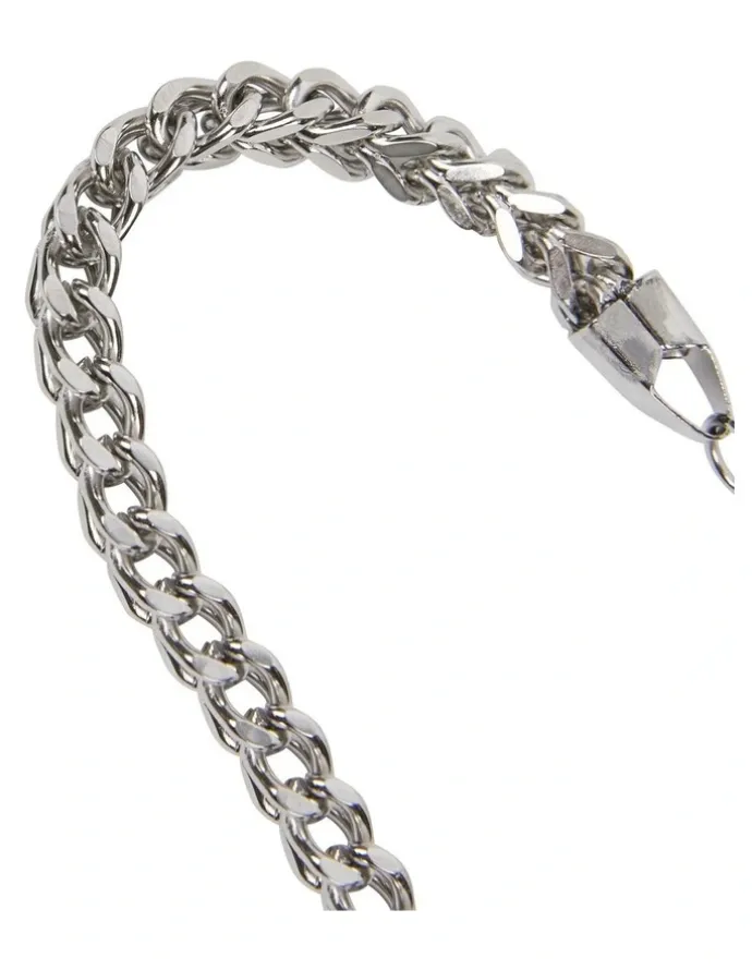 yd. Cube Chain Bracelet in Silver