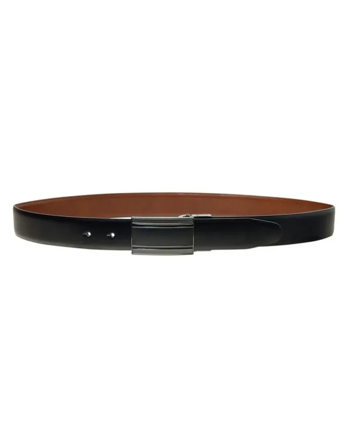 yd. Fredrick Reversible Belt in Black/Brown