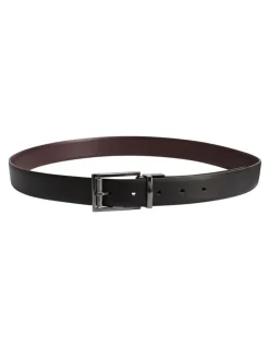 yd. Maguire Reversible Belt in Black