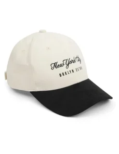 yd. New York Baseball Cap in White