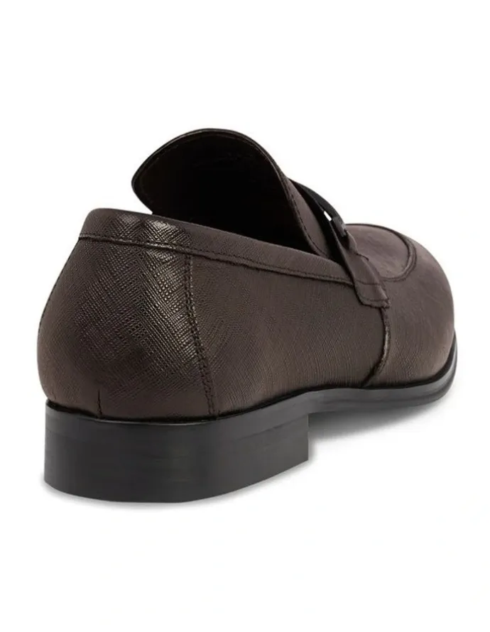yd. Riccardo Textured Loafer in Brown