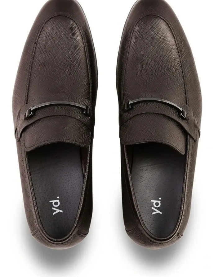 yd. Riccardo Textured Loafer in Brown