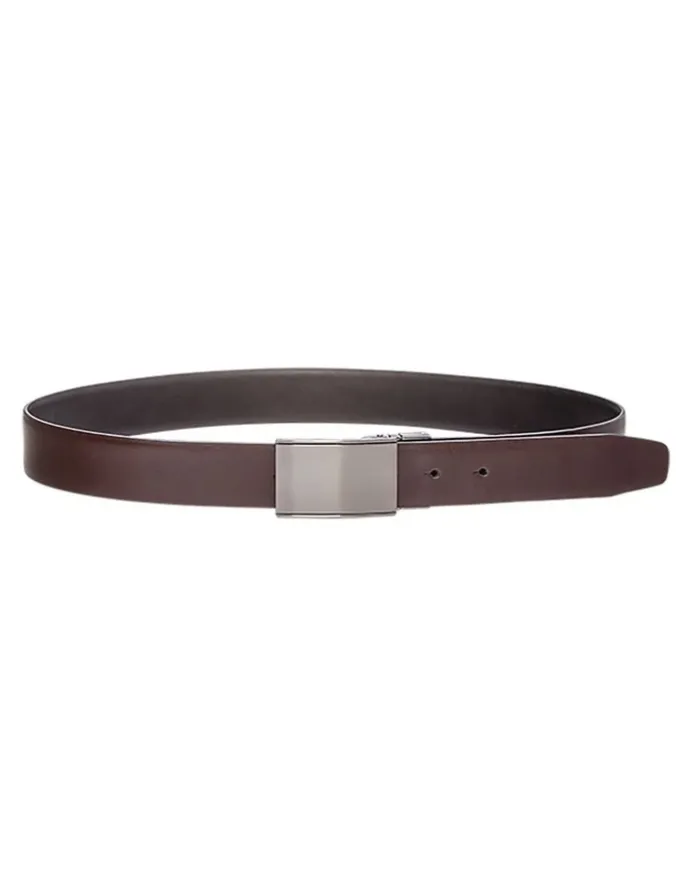yd. Williams Reversible Belt in Brown