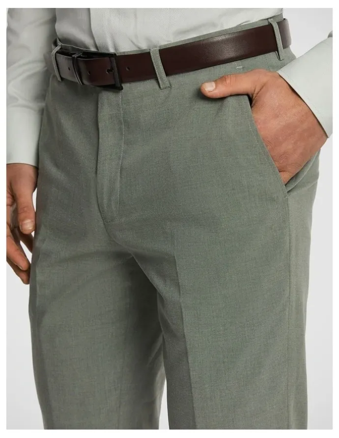 yd. Alfredo Slim Dress Pant in Sage