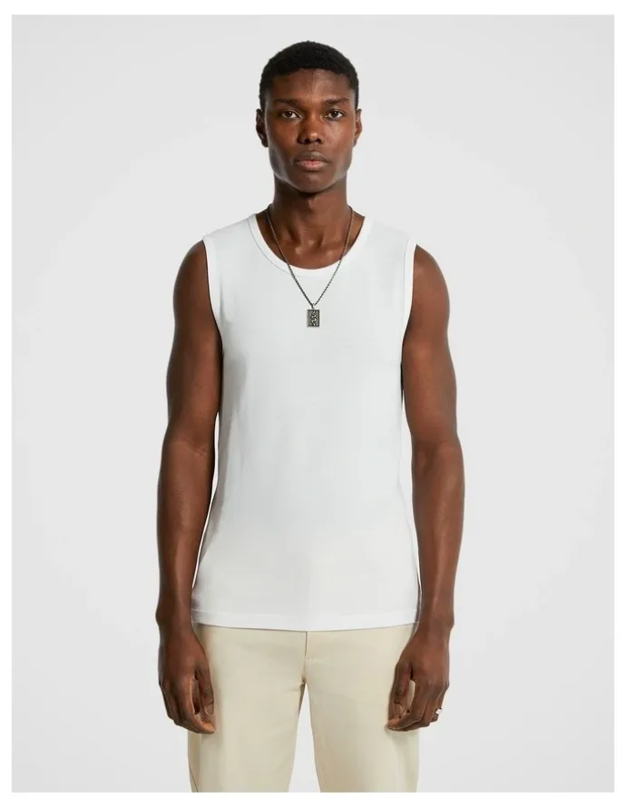 yd. Atwood Singlet in White