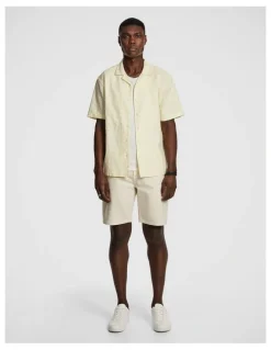 yd. Belize Denim Short in White