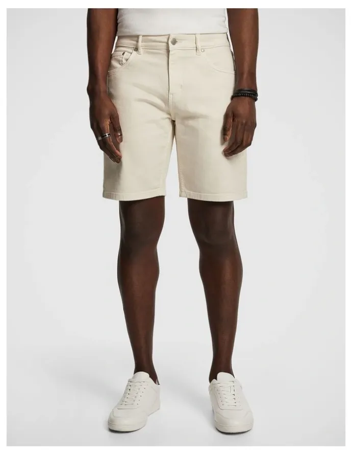 yd. Belize Denim Short in White