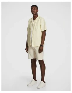 yd. Belize Denim Short in White