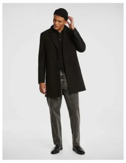 yd. Brandon Duster Coat in Black