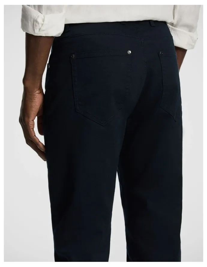 yd. Bronson Straight Chino in Blue
