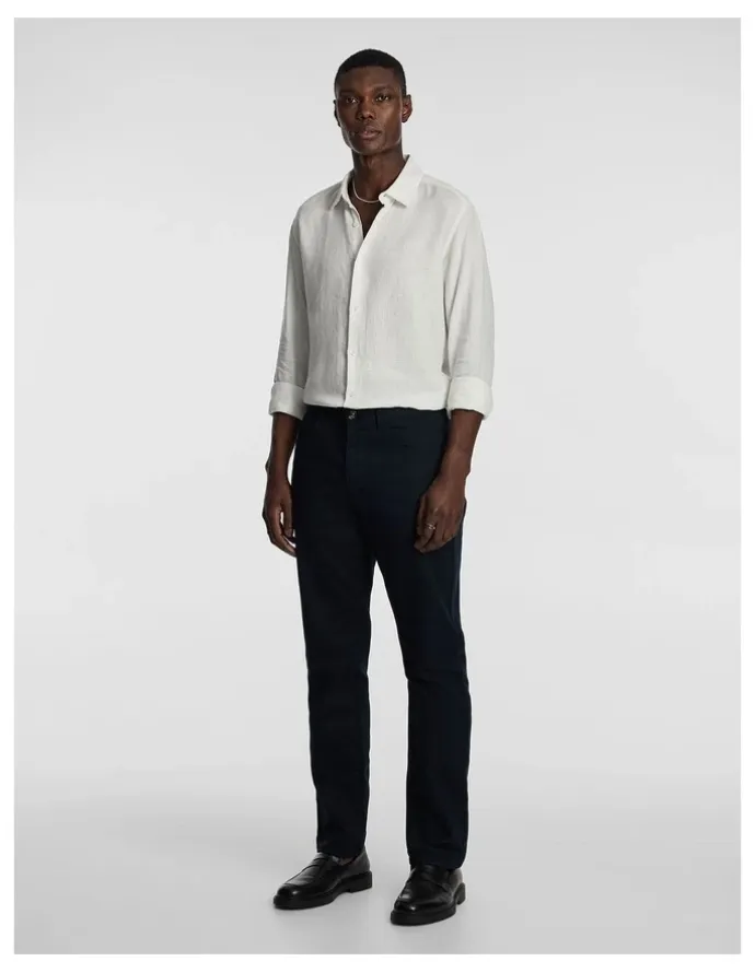 yd. Bronson Straight Chino in Blue