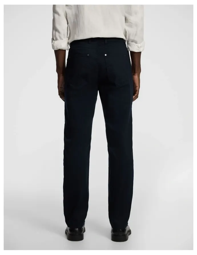 yd. Bronson Straight Chino in Blue