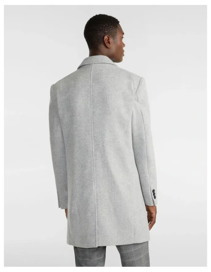 yd. Brooklyn Duster Coat in Silver