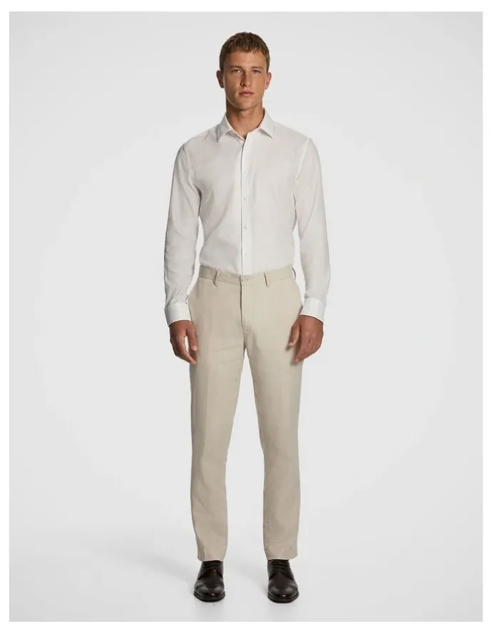 yd. Carter Dress Pant in Sand